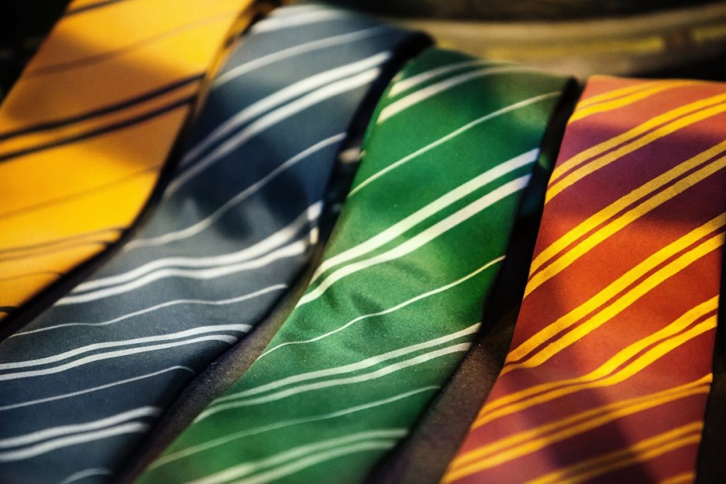 neckties with different colors