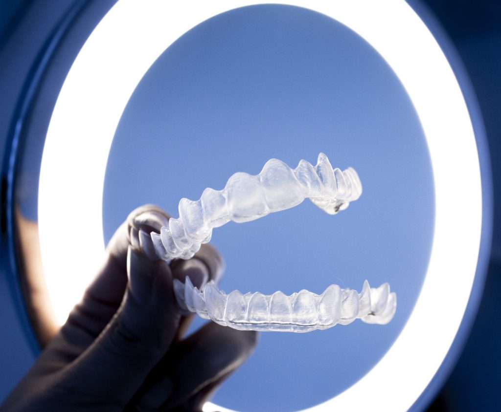 clear aligners product shoot
